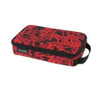 Herlitz 2 Go Graffiti Weiches Federmäppchen Polyester Schwarz, Rot