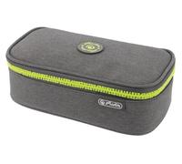 Herlitz Faulenzer Beatbox, Grey/Yellow, 1 Stück