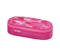 Herlitz Faulenzer Etui airgo Federmäppchen, 22 cm, Camouflage pink