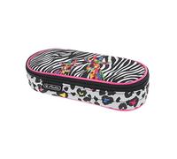 Herlitz Schüleretui Faulenzer – Polyester – 215 x 95 mm – Wild Neon