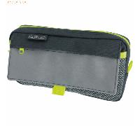 Herlitz Faulenzer mit 2 Außentaschen grey/neon Polyester BxHxT 210x110x55mm
