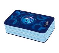 herlitz Federmäppchen befüllt Dolphin Ride blau 23-teilig, 19,3 x 5,0 cm St.