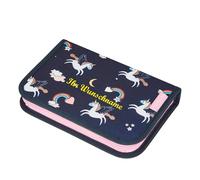 Herlitz Federtasche mit Namensgravur - Federmappe - Schüleretui 19tlg "Einhorn"