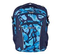 Herlitz Ultimate CamoBlue Rucksack Schulrucksack Blau, Navy Polyester