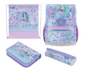 Herlitz Loop Plus Mystic Mermaid, Federmäppchen, Pencil pouch, Schultasche, Sporttasche, Junge/Mädchen, Weiterführende &