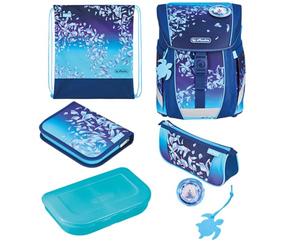 herlitz mitwachsender Schulranzen FiloActive XL, 7-teiliges Set, 1.Klasse Junge Mädchen Kinder 21 L