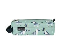 Herlitz Schüleretui Faulenzer Quattro Polyester 215 x 80 mm Crazy Zebra
