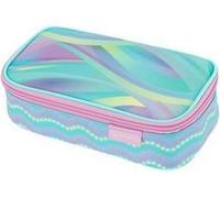 herlitz Schlamper-Etui beatBox "New Batik Minty Love" aus Polyester, mit XXL Reißverschluss-Hauptfach, - 1 Stück (400205929)