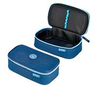 herlitz Schlampermäppchen beatBox ABC blau/türkis, 22,5 x 12,0 cm St.