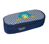 Herlitz Unisex Faulenzer Etui, Blau, Cute Animals Turtle