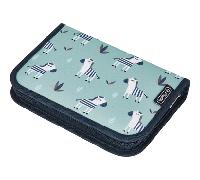 herlitz 19-teiliges Schüleretui, Zebra, 1 Stück