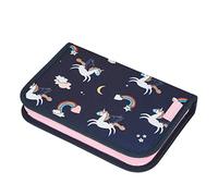 Herlitz Schüleretui 19 tlg. Dreamy Unicorn, Schwarz