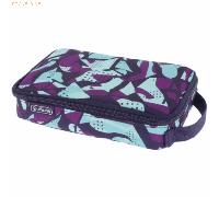 Herlitz Schüleretui Faulenzer 2 Go Polyester 210x60mm CamoPurple