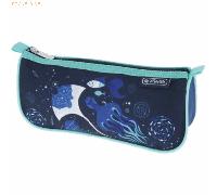 Herlitz Schüleretui Faulenzer Sport Deep Ocean Polyester 220x75mm Deep Ocean
