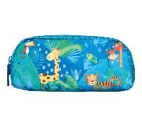 Herlitz Schüleretui Pouch Bag Polyester 195x65mm Jungle Safari