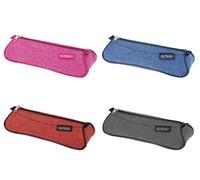 Herlitz® Schulmäppchen Kulturbeutel | Zubehör Organizer Schulutensilien | Kinder | Jugendlich | Reißverschluss | Solide Tasche | einfarbig | 4 Farben zur Auswahl, multicoloured, Einfarbige Mäppchen