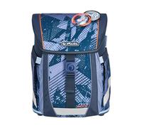 Herlitz FiloActive XL Plus TechMech, Brotdose, Federmäppchen, Pencil pouch, Schultasche, Sporttasche, Junge, Weiterführende & Grundschule, Rucksack, 21 l, Fronttasche, Seitentasche