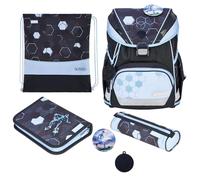 herlitz Schulranzen Set 6-teilig Ultralight XL Ergonomische Schultasche 1.Klasse Junge Mädchen Kinder 22 L