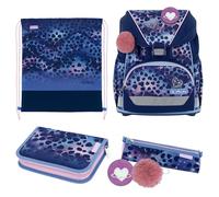 herlitz Schulranzen Set 6-teilig Wild Cat UltraLight XL Ergonomische Schultasche 1.Klasse Junge Mädchen Kinder 22 L