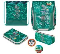 Herlitz Schulranzen Set FiloLight Plus Heavy Metal