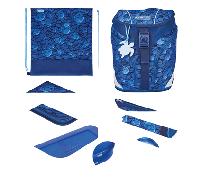 Herlitz Schulranzen SoftLight Plus Polyesther 280x380x230mm Greenline Deep Sea