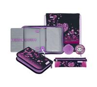 herlitz Schulranzen Set 6-teilig Blossom Dance Ergonomische Ultraleichte Schultasche 1.Klasse Junge Mädchen Kinder 16 L