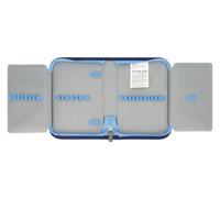 Herlitz Schulranzen Set 6-teilig Ultralight Blue Shark 1. Klasse, Blau, 16L | Ergonomisch, Ultraleichte Schultasche, Hai