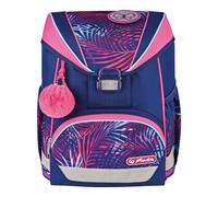 Herlitz® Schulranzen Ultralight Tropical Chill | Kinder Organizer für Schülerkinder | Steifer Rücken | Unisex | Schultasche | Geräumiger Strapazierfähiger Schulrucksack, multicoloured, M