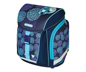 Herlitz® Schulrucksack Filolight Plus Jungen Schulranzen Rückentasche | Volumen 16L | Herren Damen Unisex Sport | Für Schüler Student | Inklusive Beutel und Federmappe | Flower Owl, multicoloured,