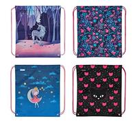 Herlitz Schulrucksack Jugendbeutel Schulranzen Rückentasche | Volumen 16L | Herren Damen Unisex Sport | Für Studenten Alltag geräumig Robust | Girl Mix III, multicoloured, Rozmiar uniwersalny, Casual