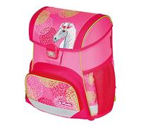 Herlitz® Schulrucksack mit Schlaufe, 16 l Fassungsvermögen, Unisex, Sport, Studenten, Freizeit, geräumig, langlebig, blühendes Pferd, mehrfarbig, Rozmiar uniwersalny, lässig, lässig, Mehrfarbig,