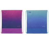 herlitz Sportbeutel "Dip Dye Mix" Maße: (B)365 x (H)390 mm, schließbar mit Kordel, - 4 Stück (300001578)