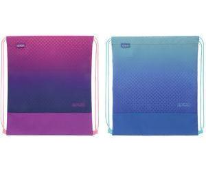 herlitz Sportbeutel "Dip Dye Mix" Maße: (B)365 x (H)390 mm, schließbar mit Kordel, - 4 Stück (300001578)