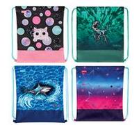 herlitz Sportbeutel "Girls/Boys Mix" Maße: (B)365 x (T)390 mm, schließbar mit Kordel, - 4 Stück (50043453)