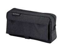 Herlitz Stiftetasche mit 3 Fächern - schwarz