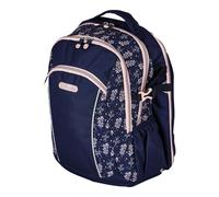 Herlitz Ultimate Blossom Rucksack Schulrucksack Beige, Navy Polyester