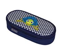 Herlitz Unisex Faulenzer Etui, Blau, Cute Animals Turtle