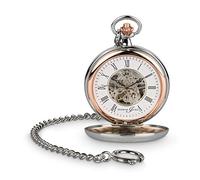 Hermann Jäckle Herren Taschenuhr Lindau Skelett Bicolor 50 mm