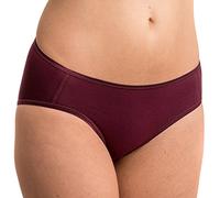 HERMKO 17031 Damen Midi-Slip softweich Dank Modal in vielen Farben, hoher, Farbe:Bordeaux, Größe:40/42 (M)