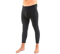 HERMKO 3440 2er Pack Herren 3/4-lange Unterhose (Weitere Farben) Bio-Baumwolle, Größe:D 5 = EU M, Farbe:schwarz