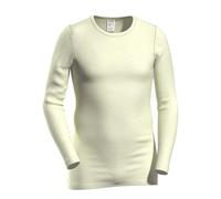 HERMKO 40640 Herren Langarm Shirt aus Merinowolle/Tencel, Größe:D 5 = EU M, Farbe:Natur