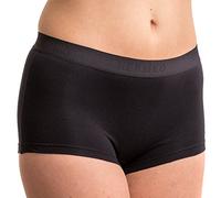 HERMKO 5700 2er Pack Damen Panty aus anschmiegsamer Baumwolle/Elastan, Farbe:schwarz - Hermko, Größe:40/42 (M)