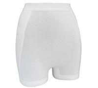 HERMKO 991645 Damen Spezialpagen als Sturzhose mit Einsatz für Protektoren, Farbe:weiß, Größe:44/46 (L)
