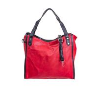 Hernan Einkaufstasche Shopper mit Streifen HB0336-rot