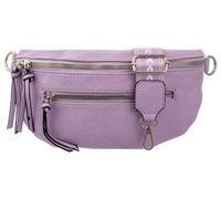 Hernan HB0406 Grossover Tasche mit Reißverschluss lila