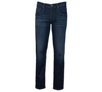5-Pocket-Jeans HERO BY JOHN MEDOOX "Baxter Denim Relaxed Fit Jeans", Herren, Gr. 32, Länge 32, blau (dunkelblau tint), Denim/Jeans, 96% Baumwolle, 2% Polyester, 2% Elasthan, straight fit lang, Jeans 5