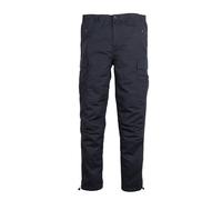 Cargohose HERO BY JOHN MEDOOX "Ripstopfabric Cargohose", Herren, Gr. 33, Länge 32, schwarz, Stoff, 100% Baumwolle, gerade lang, Hosen Cargohose, Outdoorhose Casual Ripstop für Herren (89495101-33)