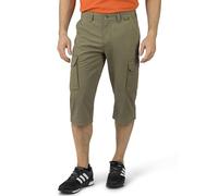 Cargobermudas HERO BY JOHN MEDOOX "Hero by John Medoox Shorts Trekking", Herren, Gr. 33, grün (light olive), Sweatware, 100% Baumwolle, gerade kurz, Hosen, Bermuda Casual Funktionsqualität für Herren