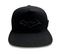 Heroes Batman Snapback Cap für Herren aus Baumwolle, Superhelden, Schirmmütze, Schwarz, Einheitsgröße