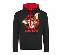 Heroes Inc. Gremlins Three Rules Kapuzenpullover für Erwachsene, Schwarz, Größe M